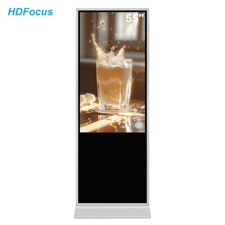 Pem Teb Sawv Lcd digital signage Kiosk